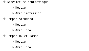Bracelet de contremarque Neutre Avec impression Tampon standard Neutre Avec logo Tampon UV et lampe Neutre Avec logo